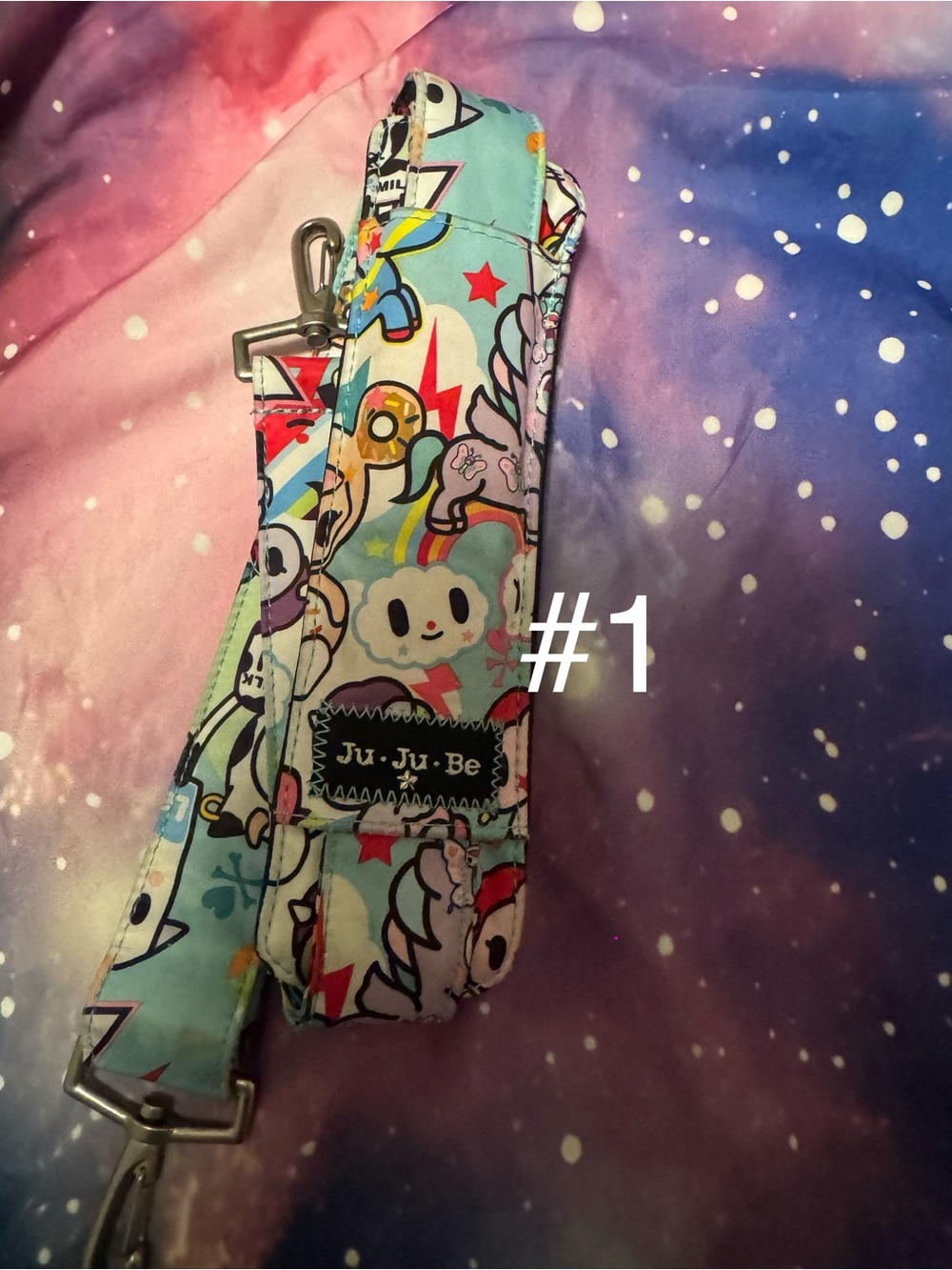 Unikiki 2.0 padded messenger strap Tokidoki
